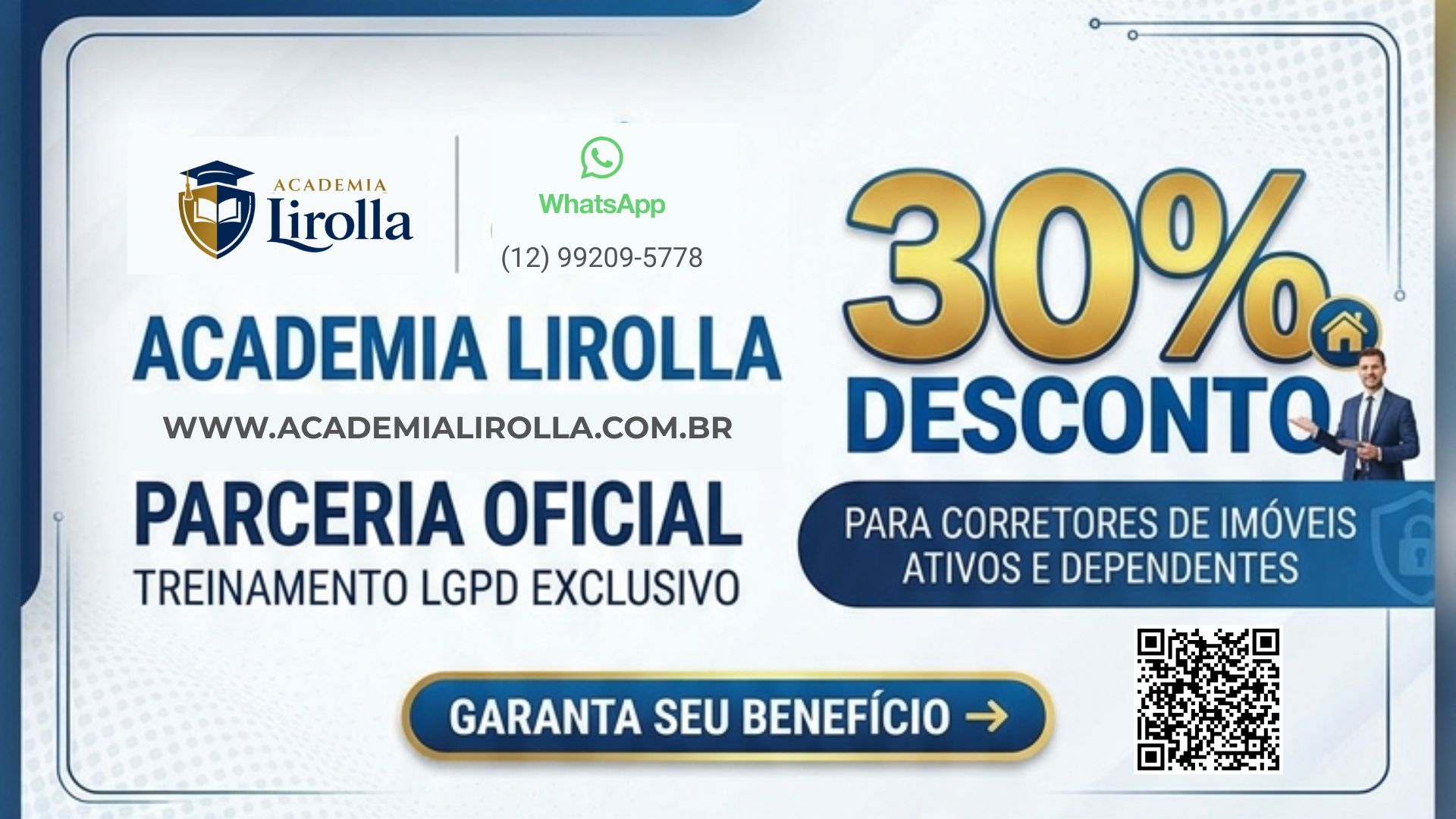 Convênio CRECI-SP e Academia Lirolla